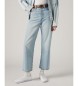 Levi's Ribcage straight ankle jeans blue