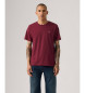 Levi's T-shirt Original Housemark rouge