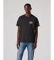 Levi's Maglietta nera vestibilità comoda