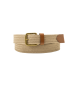 Levi's Stretch Woven beige leather belt