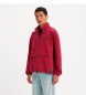 Levi's Sweatshirt 1/4 Zip rød