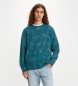 Levi's Sweatshirt mit Rundhalsausschnitt Original grün