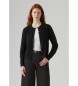 Levi's Superweiche Strickjacke schwarz