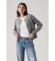 Levi's Superweiche Strickjacke grau