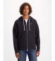 Levi's The Original Zip sweatshirt svart