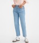 Levi's Jeans 501 Crop blauw