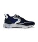 Voile blanche Sapatilhas de couro Club01 navy