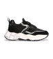 Voile blanche Usnjene športne copate Club105 black