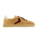 Voile blanche Leder Sneakers Ines beige
