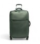 Lipault Large green Plume soft suitcase