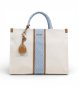 Liu Jo Bolso de jacquard mediano beige, azul  