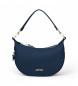 Liu Jo Blue half moon bag