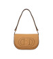 Liu Jo Brown crescent handbag