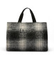 Liu Jo Large tote bag with black animal print