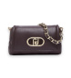 Liu Jo Small eggplant LaPuffy Bag