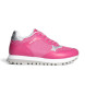 Liu Jo Wonder pink leather slippers