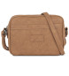 Lois Jeans Double compartment shoulder bag 302683 colour camel