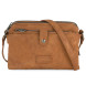 Lois Jeans Double compartment shoulder bag 302693 colour camel