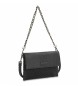Lois Jeans Women's shoulder bag LOIS interchangeable handles 311766 black colour