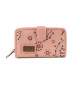 Lois Jeans Embroidery printed wallet 304416 pink