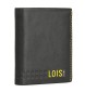 Lois Jeans Portemonnee 205520 zwart-gele kleur
