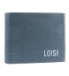 Lois Jeans Geldbörsen 205586 Farbe blau-grau
