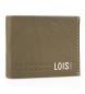 Lois Jeans Geldbörsen 205586 khaki-Leder Farbe