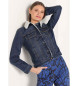 Lois Jeans Cazadora tejana con borreguillo marino