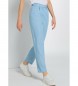 Lois Jeans Chino Trousers - Loose Pleat blue