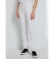 Lois Jeans Pantalon Caja Baja - Straight blanco
