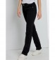 Lois Jeans Pantalon Caja Baja - Straight negro