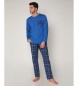 Pijama Jeans VIP azul