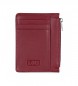 Lois Jeans Usnjena denarnica 202004 Rdeča -8,3x11,3x1cm