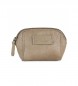 Lois Jeans Calgary Beige leather purse -13x8x4,5cm