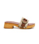 Lois Jeans Leren sandalen 74360 beige