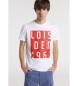 Lois Jeans  Kortrmet T-shirt hvid