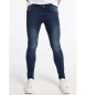 Lois Jeans Jeans Denim Medium Dark Skinny Fit Blue