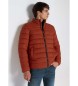 Lois Jeans Lightweight Quilted Coat orange