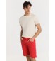 Lois Jeans Bermuda kratke hlače 137741 rdeča