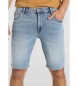 Lois Jeans Modre slim fit kratke hlače iz džinsa