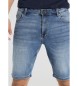 Lois Jeans Modre Slim fit kratke hlače iz džinsa
