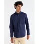 Lois Jeans Camisa Fine Twill marino