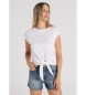Lois Jeans Kurzarm-T-Shirt wei