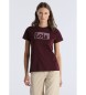 Lois Jeans Camiseta Romina Abbey granate