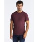 Lois Jeans T-shirt Wiston Riley bordowy