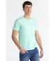 Lois Jeans Turkusowa koszulka basic