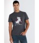 Lois Jeans Grey short sleeve t-shirt