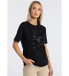 Lois Jeans T-shirt  manches courtes 132097 Noir