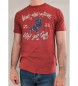 Lois Jeans Kortärmad T-shirt röd