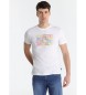 Lois Jeans Maglietta bianca a maniche corte